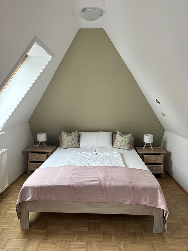 Ferienwohnung Schöne Aussicht Schlafzimmer